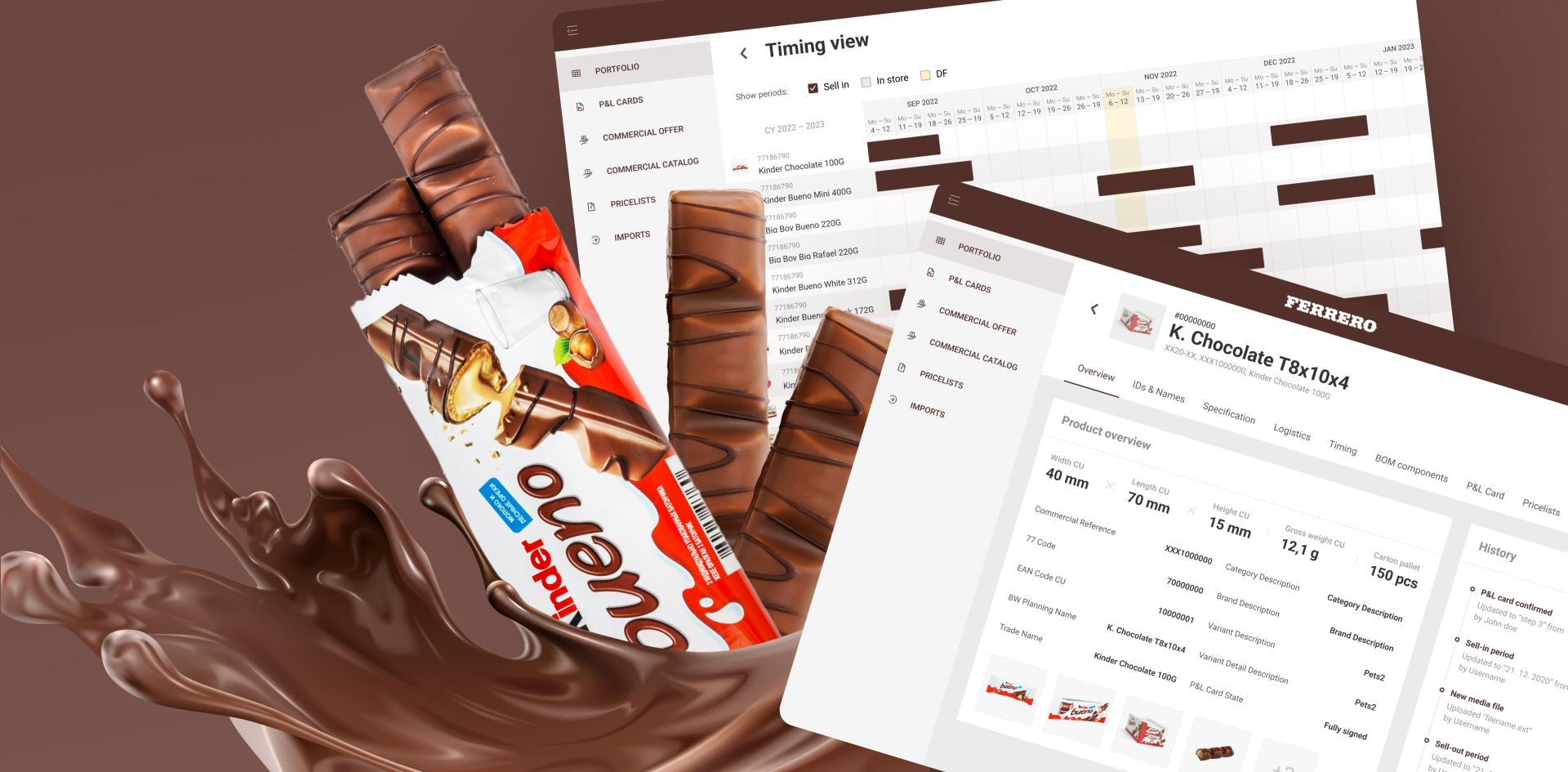 Ferrero - Product Management System by Touch4IT